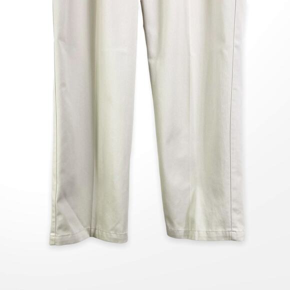 FARAH Tan Cotton Straight Leg Khaki Pants - Picture 8 of 12